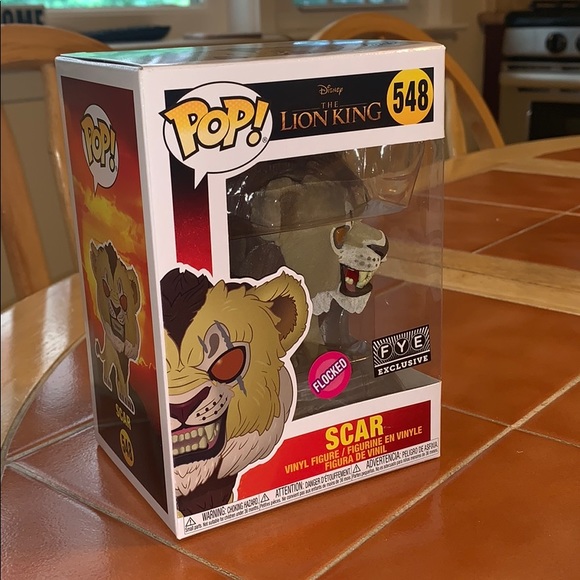 flocked scar funko pop